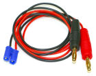 HRC Racing Ladekabel 4mm Bullet zu EC2 Stecker 300mm Gold / HRC9107