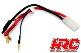 HRC Racing Ladekabel 4mm Gold Stecker zu Tamiya &...