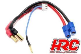 HRC Racing Ladekabel 5mm Gold Stecker zu EC3 &...