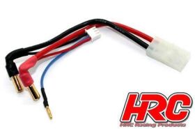 HRC Racing Ladekabel 5mm Gold Stecker zu Tamiya &...