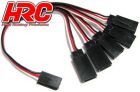 HRC Racing Kabel Y 1 zu 5 26 Gauge Kabel LED UNI (FUT & JR) typ / HRC9239-5