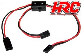 HRC Racing Schalter Ein/Aus JR/JR Stecker mit Ladekabel /...