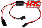 HRC Racing Schalter Ein/Aus JR/JR Stecker mit Ladekabel -22AWG / HRC9251