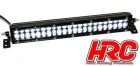 HRC Racing Lichtset 1/10 oder Monster Truck LED JR Stecker Multi-LED Dachleuchten Block 44 LEDs Weiss / HRC8725