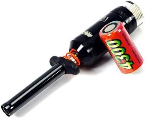 Team Magic Glühkerzenstecker Black Magic mit Anzeige und Akku GP 4300 mAh / TM114203-43