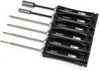 Team Magic Werkzeugsatz Team Magic Black Magic RC 6 kant Schlüssel 1.5 / 2 / 2.5 / 3mm, HEX Schraubenzieher und 5.5 / 7.0 Mutternschlüssel / TM117059