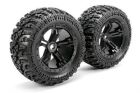 Team Magic Reifen Monster Truck montiert Splinned Radmitnehmer E6 III BES (2 Stk.) / TM505313BK