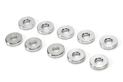 Team Magic Scheiben 3 x 7.5 x 1.5mm Aluminium (10 Stk.) / TM130124