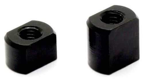 Team Magic Ersatzteil E4RS II EVO / E4RS III / PLUS Aluminium 7075 Zentral Akkustopper (2 Stk.) / TM507304