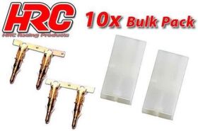 HRC Racing Stecker Gold Tamiya weibchen (10 Stk.) / HRC9061B