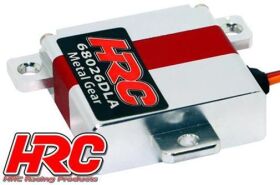 HRC Racing Servo Digital 30x10x30mm / 24g 6.9kg/cm Metallzahnräder Laydown Aluminium Case Doppelt Kugelgelagert / HRC68026DLA