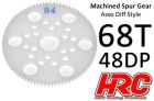 HRC Racing Hauptzahnrad 48DP Low Friction Gefräst Delrin Diff 68Z / HRC74868A