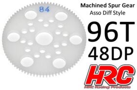 HRC Racing Hauptzahnrad 48DP Low Friction Gefräst...