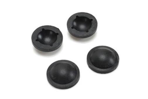 Team Magic Ersatzteil E4RS II / EVO / JS II / JR II / E4RS III / PLUS Stossdämpfer-Gummimembranen (4 Stk.) / TM507161