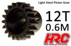 HRC Racing Motorritzel 0.6M Stahl Leicht 12Z / HRC70612