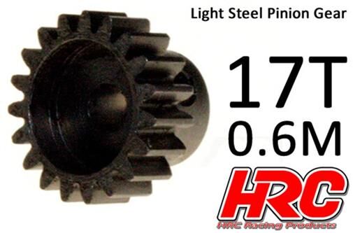 HRC Racing Motorritzel 0.6M Stahl Leicht 17Z / HRC70617