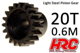 HRC Racing Motorritzel 0.6M Stahl Leicht 20Z / HRC70620