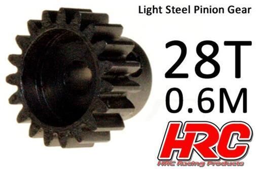 HRC Racing Motorritzel 0.6M Stahl Leicht 28Z / HRC70628
