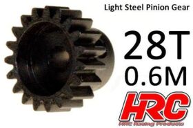HRC Racing Motorritzel 0.6M Stahl Leicht 28Z / HRC70628