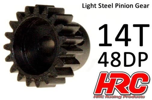 HRC Racing Motorritzel 48DP Stahl Leicht 14Z / HRC74814