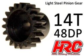 HRC Racing Motorritzel 48DP Stahl Leicht 14Z / HRC74814