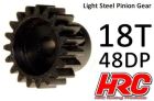 HRC Racing Motorritzel 48DP Stahl Leicht 18Z / HRC74818