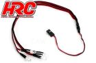 HRC Racing Lichtset 1/10 TC/Drift LED JR Stecker Vorne / Hinten LED Satz / HRC8703
