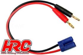 HRC Racing Ladekabel Gold Banana Plug zu EC5 Stecker /...