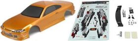 Team Magic Karosserie 1/10 Touring / Drift 190mm Fertig lackiert keine Löcher S15 Gold / TM503319GDA