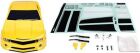 Team Magic Karosserie 1/10 Touring / Drift 195mm Fertig lackiert keine Löcher CMR Gelb / TM503323YA