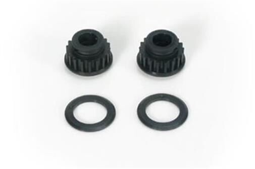 Team Magic Ersatzteil E4 Riemenräder Nylon 18Z (2 Stk.) / TM503222