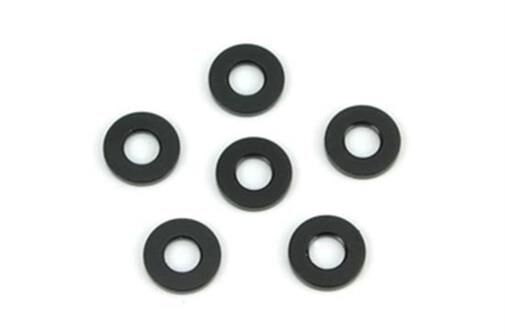 Team Magic Scheiben 3 x 6 x 1mm Aluminium (6 Stk.) / TM116216