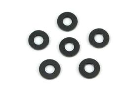 Team Magic Scheiben 3 x 6 x 1mm Aluminium (6 Stk.) /...