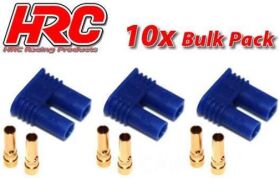 HRC Racing Stecker Gold EC2 weibchen (10 Stk.) / HRC9051B