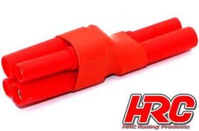 HRC Racing Adapter für 2 Akkus in Serie Kompakte Version HXT 4.0 Stecker / HRC9178C