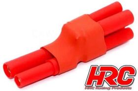 HRC Racing Adapter für 2 Akkus in Serie Kompakte Version HXT 4.0 Stecker / HRC9178C
