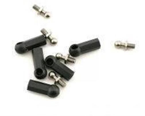 Team Magic Kugelkopfpfannen und Kugelköpfen Kurz Schwarz 5 Stk. / TM115024BK