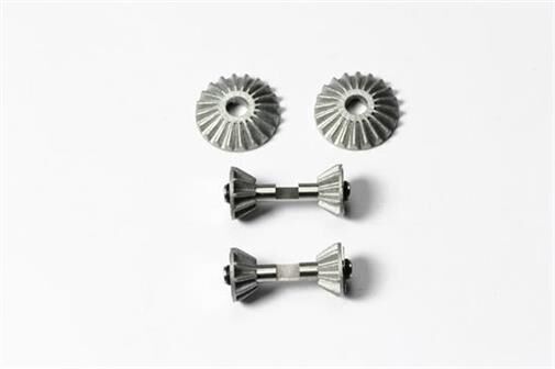 Team Magic Ersatzteil G4JS/JR/D Kegelrad, Kegelachse und Scheiben 4x10mm Satz (für 1 Differential) / TM502117