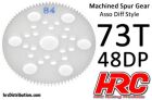 HRC Racing Hauptzahnrad 48DP Low Friction Gefräst Delrin Diff 73Z / HRC74873A