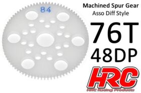 HRC Racing Hauptzahnrad 48DP Low Friction Gefräst...