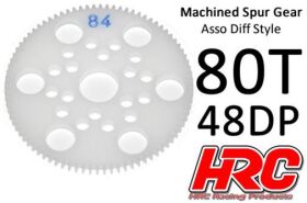 HRC Racing Hauptzahnrad 48DP Low Friction Gefräst...