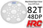 HRC Racing Hauptzahnrad 48DP Low Friction Gefräst Delrin Diff 82Z / HRC74882A