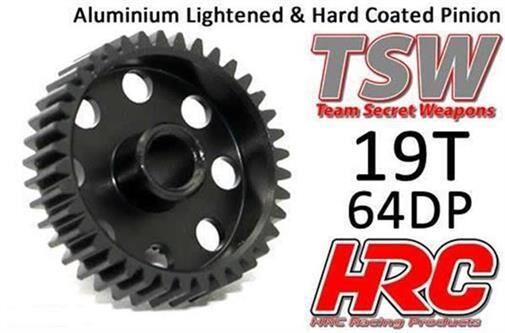 HRC Racing Motorritzel 64DP Aluminium TSW Pro Racing Leicht 19Z / HRC76419AL