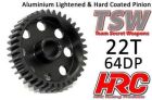 HRC Racing Motorritzel 64DP Aluminium TSW Pro Racing Leicht 22Z / HRC76422AL