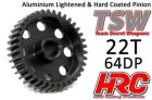 HRC Racing Motorritzel 64DP Aluminium TSW Pro Racing Leicht 22Z / HRC76422AL