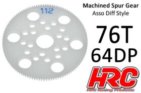 HRC Racing Hauptzahnrad 64DP Low Friction Gefräst...