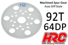HRC Racing Hauptzahnrad 64DP Low Friction Gefräst...