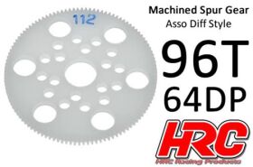 HRC Racing Hauptzahnrad 64DP Low Friction Gefräst...