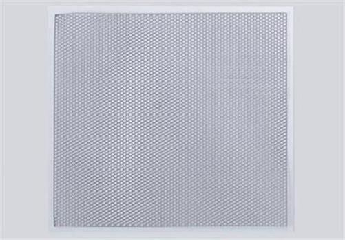 KillerBody Rostfreier Stahl modifiziert Gitter von Luftzufuhr 100x100mm Hexagon Schwarz / KBD48122