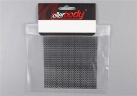 KillerBody Rostfreier Stahl modifiziert Gitter von Luftzufuhr 100x100mm Diamond Open Schwarz / KBD48266